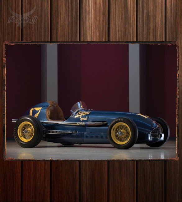 Металлическая табличка Belanger Special Indy Roadster Металлическая табличка Belanger Special Indy Roadster